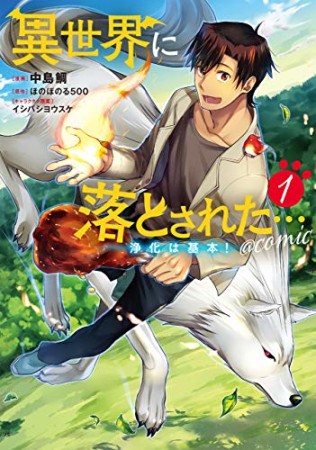 異世界に落とされた…浄化は基本！@COMIC1巻の表紙