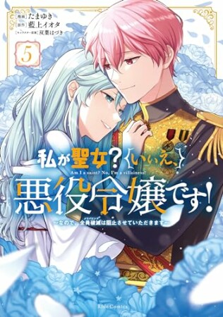 私が聖女？いいえ、悪役令嬢です！～なので、全員破滅は阻止させていただきます～5巻の表紙