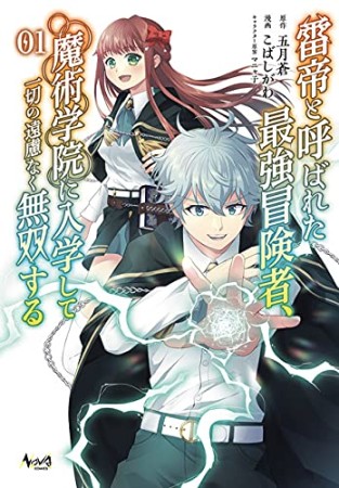 雷帝と呼ばれた最強冒険者、魔術学院に入学して一切の遠慮なく無双する1巻の表紙