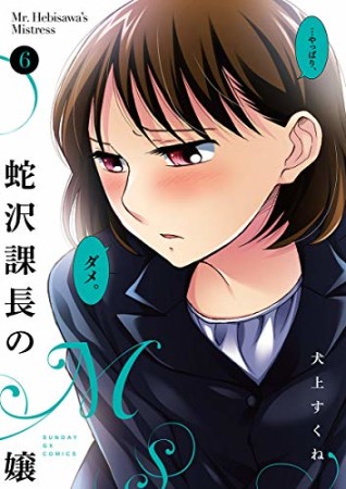 蛇沢課長のM嬢6巻の表紙